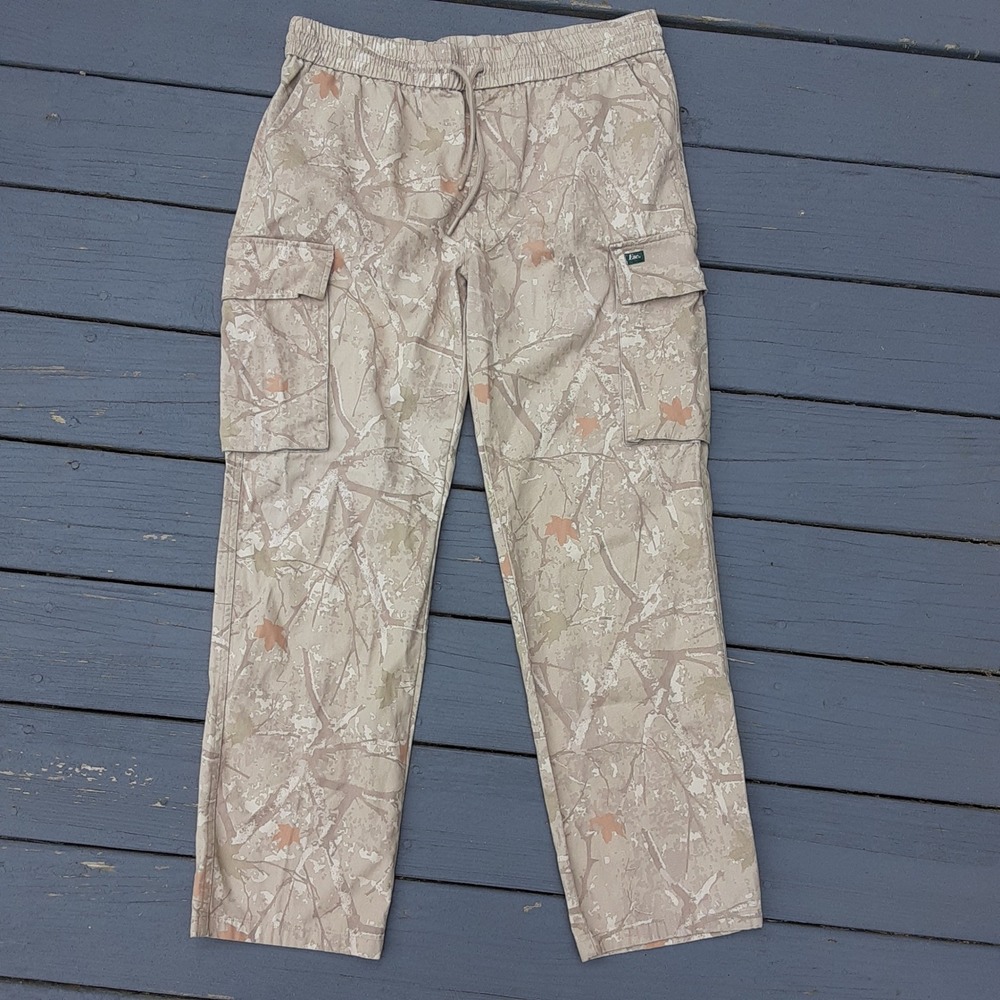 ESC Men's Woodland Camo Cargo Jogger Pants Size  32x29